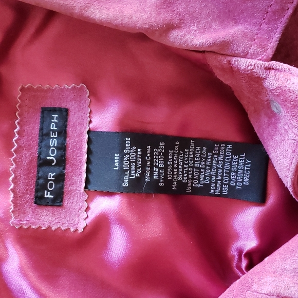 Pink Suede Jacket - Picture 12 of 12